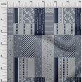 thumbnail image 2 of oneOone Silk Tabby Fabric Patchwork Geometric Fabric Prints By Yard 42 Inches Wide, 2 of 4