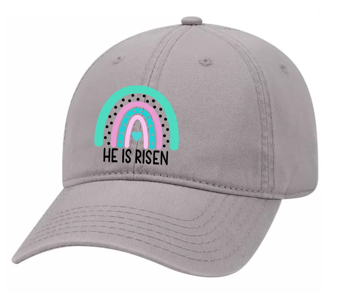 Christian He is Risen Boho Rainbow 