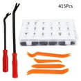 thumbnail image 2 of 415Pcs Assorted Car Door Clip Trim Bumper Fastener Rivets Removal Tool, 2 of 8