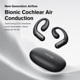 thumbnail image 2 of Sanag Open-Ear True Wireless Bluetooth Bone Conduction Headphones with Microphone, Earbuds with Earhooks, Sweat Resistant, Fast Charging, 18HRS Playtime, Compatible with iPhone & Android, 2 of 7
