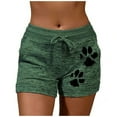 thumbnail image 1 of Women Sports,tight casual elastic waist beach shorts, 1 of 5