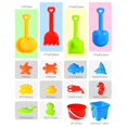 thumbnail image 4 of Juego de juguetes de playa de arena con 10 piezas (incluido A Lar, 4 of 5