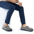 thumbnail image 3 of Ravelier Men's Rover Sherpa fleeced Slipper with Memory Foam, 3 of 6