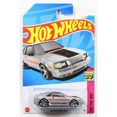 Hot Wheels '84 Mustang SVO (Silver) 2023 HW: The '80s