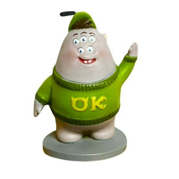 Monsters University Squishy 2" Cake Topper Pvc Figure Figurine Disney Rare New