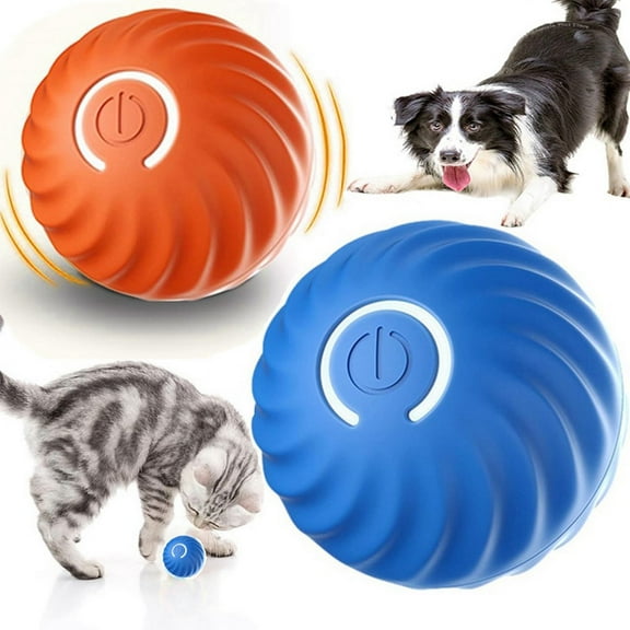 Electronic Dog Toy Ball Smart Moving Ball Automatic Jump Dog Ball Pet Rolling Ball Toy y21194