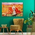 thumbnail image 4 of IDEA4WALL La Grenouillere by Pierre Auguste Renoir Canvas Wall Art Famous Art Prints for Home Wall Decor, 24"x36", 4 of 5