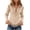 Beige, variant on Western Fringe Long Sleeve Shirts for Women Lapel Button Down Suede Tassel Top Cowgirl Country Blouse Pink M