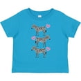 thumbnail image 3 of Inktastic Zebra Cute Safari Animal Girls Toddler T-Shirt, 3 of 5