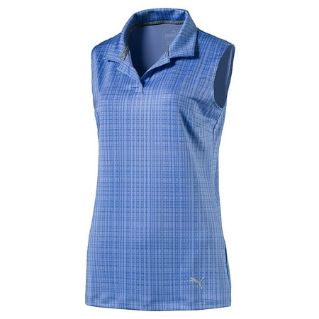 puma sleeveless plaid polo pick golf soft womens
