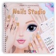 thumbnail image 1 of Libro de actividades BSCOOL para dibujar y colorear, diseño de uñas con pegatinas, 1 of 6