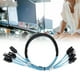 thumbnail image 4 of Cables SATA, Mini Cable SAS De 4 Cables, Velocidad Rápida Mini Para Oficina Para Disco Duro Para Computadora, 4 of 8