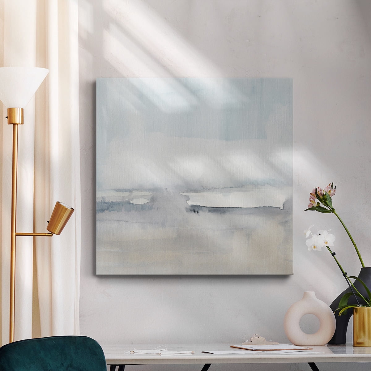 Wexford Home Custom Biking Through New York II-Premium Gallery Wrapped Canvas, 16" x 16" - Ready to Hang