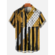 thumbnail image 3 of Camisas con gráficos de celebración del Día de la Independencia para hombres, camisa con cuello vuelto con estampado 3D, camisa de manga corta, camisas de verano para niño, 3 of 5