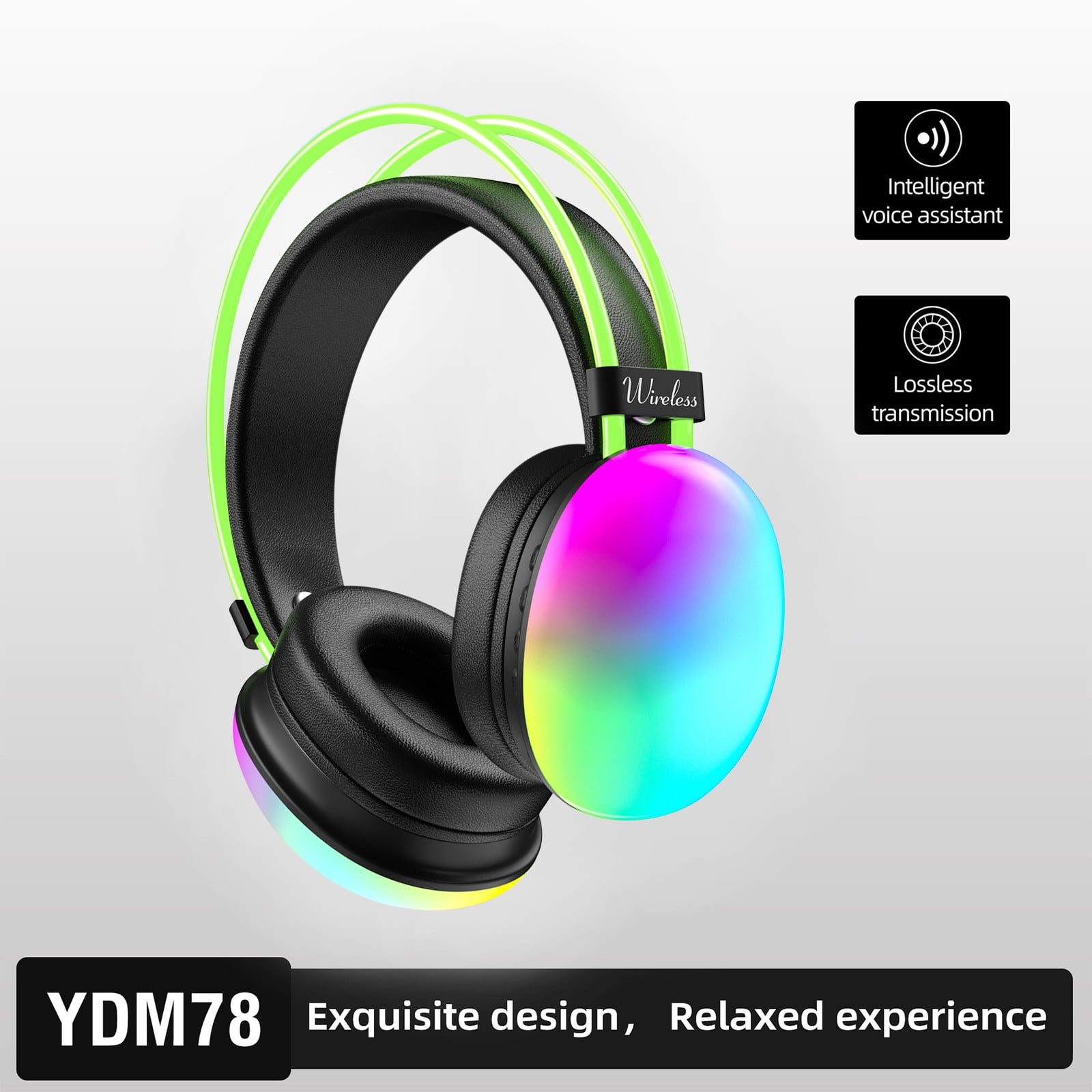 ぷれ4 Isvgxsz 2.4GHz Wireless Gaming Headset with Noise Cancelling