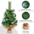 thumbnail image 3 of Árbol de Navidad Uten 60 cm Flocado en Nieve, 3 of 7