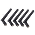 thumbnail image 4 of M Buder Antena WiFi Externa 2.4G 3DBI Alta Ganancia SMA Rosca Hembra Pin Interior Señal Fuerte para Monitoreo Inalámbrico, Hogar Inteligente, 5 Piezas (9 cm / 3.54 in), 4 of 9