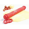 thumbnail image 3 of ORKA A11870 Silicone Rolling Pin, Large, Red, 3 of 4