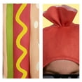 thumbnail image 4 of Joyfy Hot Dogs Costume for Kids, Unisex Food Funny Costume Suit for Child Teens Halloween Dress up Cosplay Party, 4 of 7