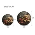 thumbnail image 2 of BZSMCE Wall Clock Acrylic Size：9.5*9.5in/11.9*11.9in Holiday Teddy Moments Design Pattern Clock, 2 of 10