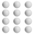 thumbnail image 1 of Shengyu 12 pcs Practice Balls White Golf Balls for Swing Practice Driving Range Home Use, 1 of 6