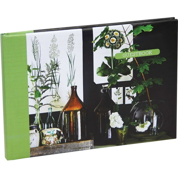 Botanical Style Guest Book (Record book)