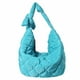 thumbnail image 3 of Bolso Hombro Acolchado Tipo Media Con Correa Lazo para Mujer Hobo (gris), 3 of 8