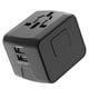 thumbnail image 2 of Cargador de teléfono universal todo en uno Adaptador de enchufe de viaje con dos puertos de carga USB para EE. UU. E, 2 of 5