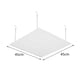 thumbnail image 3 of Deflector de aire acondicionado portátil BLESIY Acondicionador Parabrisas 45cmx45cm, 3 of 8
