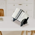 thumbnail image 6 of Desktop Bookshelf Bookshelves Book Holder Portable Display Stand Stable Tabletop Storage Rack Bookcase Book Storage for Book Library Bedroom blacjk, 6 of 9