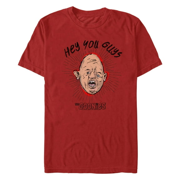 Men's The Goonies Hey You Guys Face Graphic T-Shirt