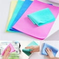 thumbnail image 2 of Car Drying Towel on Sale Tanuse Shammy Cloth for Car Drying Natural Cleaning Cloth Towel for Car Drying Towel Auto Car Wash Drying Towel Absorbent for Random Color Clearance Deerskin Towel*1 Piece, 2 of 7