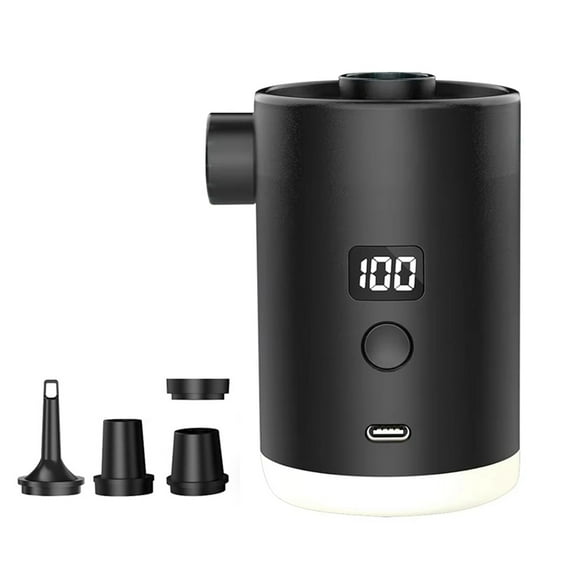 Outdoor Portable Camping Air Pump Charging and Pumping Dual-Purpose Air Mattress Swimming Ring Electric Inflator