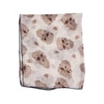 thumbnail image 1 of Foulard Thème Jour des Morts - Beige, 1 of 2