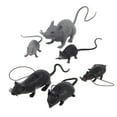 thumbnail image 2 of Mouse Fake Mice Rat Prank Rats Halloween Rubber Toys Model Simulation Artificial Scary Party Props Pranks Adults April, 2 of 6