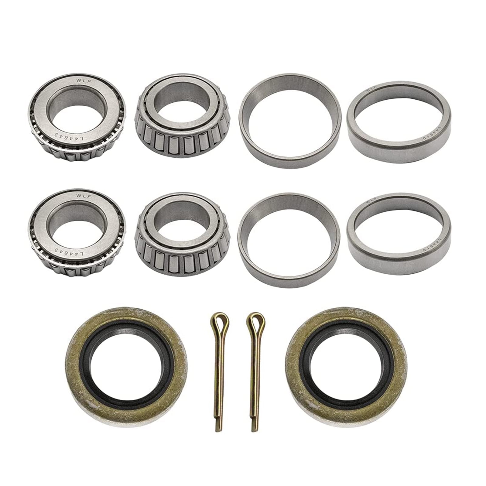 Front Wheel Hub Bearing & Seal Kit for EZGO Gas Electric Golf Cart 1976-UP