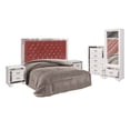 thumbnail image 1 of Recamara King Size Kessa Muebles  Duruelo Blanco, 1 of 4