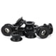 thumbnail image 2 of 10Pcs Roller Bearing Deep UShaped Groove Nylon Coated Pulley Guide Rail Wheel 608ZZ, 2 of 5