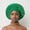 Green, variant on Auto African Head Tie Of Aso Oke Headwraps Hat Turban Wedding Party Handmade Elegant Hair Wear Cap French Hat Male Wool Blend 100 Wool Women Women Medium Adult Hat