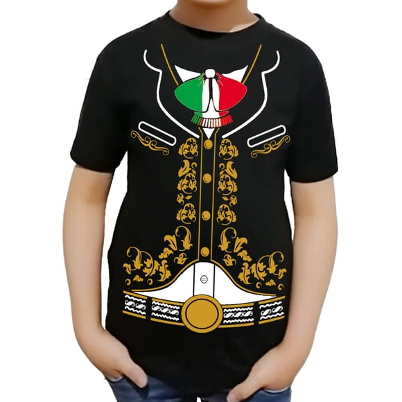 Playera Mariachi Charro Independencia 16 de septiembre Niño