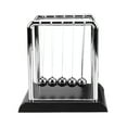 thumbnail image 2 of Flmtop Classic Newtons Cradle Kinetic Balls School Educational Prop Toy Desktop Decor, 2 of 8
