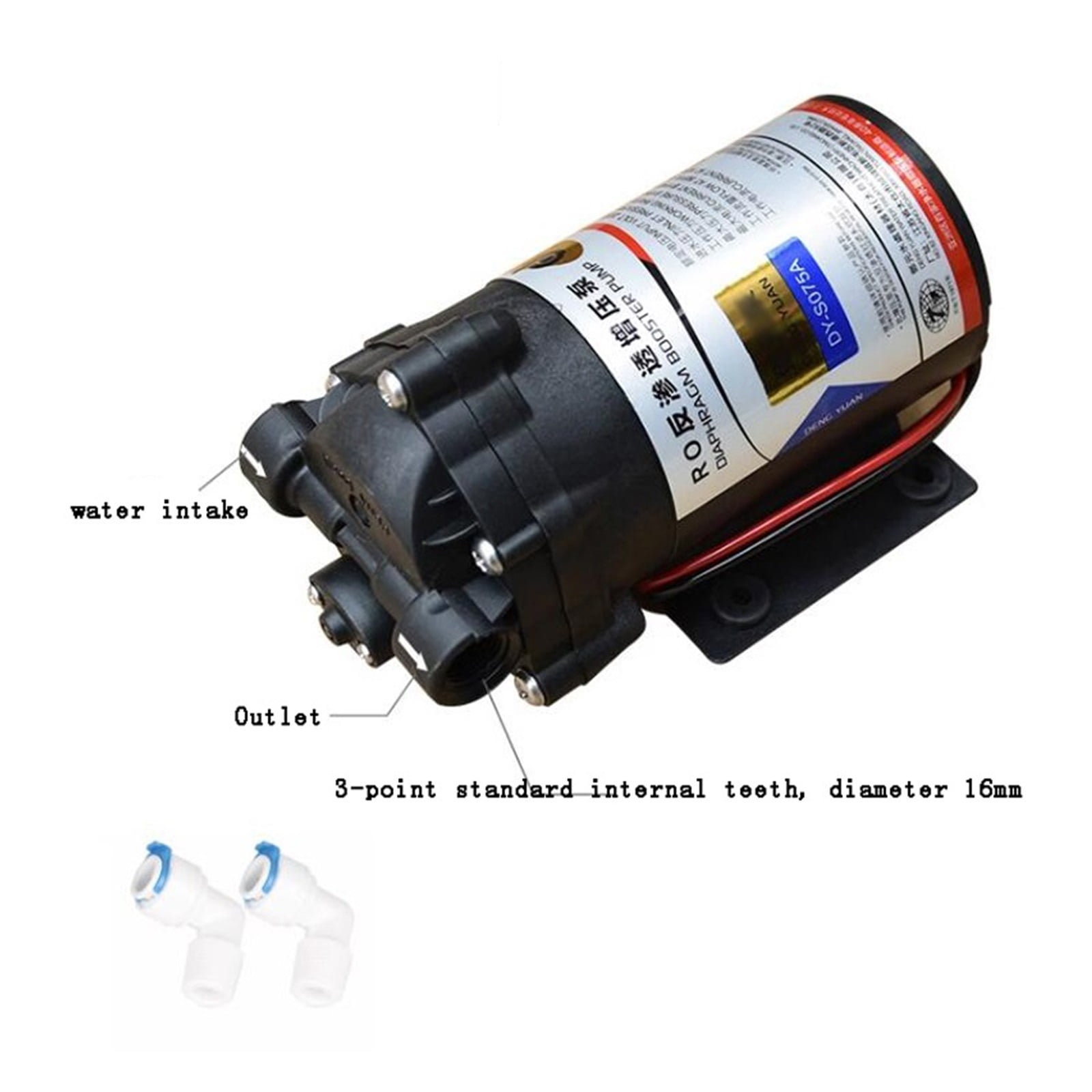 24V High Flow Water Purifier Diaphragm Pump, RO Booster Pump 50G 75G 100G 400G ,Power Tools