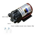 thumbnail image 3 of 24V High Flow Water Purifier Diaphragm Pump, RO Booster Pump 50G 75G 100G 400G, 3 of 5