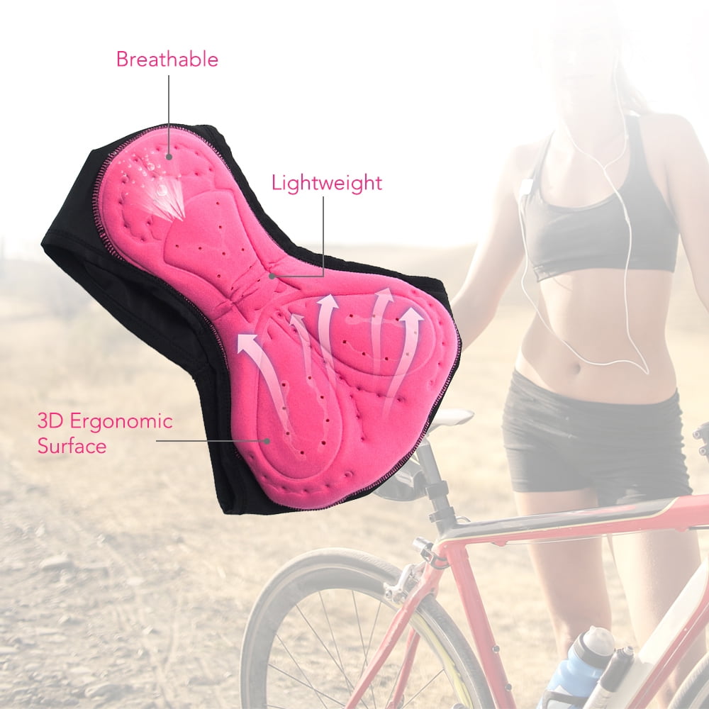 Homtoozhii Women Bike Underwear 3D Padded MTB Bicycle Cycling