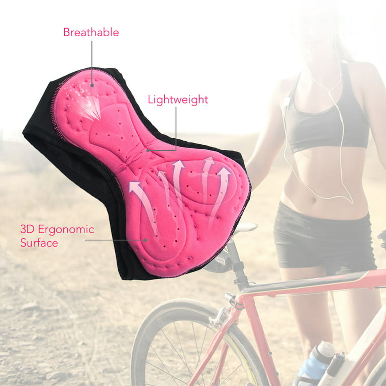ERYUE Cycling Underwear,Women Cycling Underwear 3D Gel Padded Bike Shorts  Bicycle Briefs