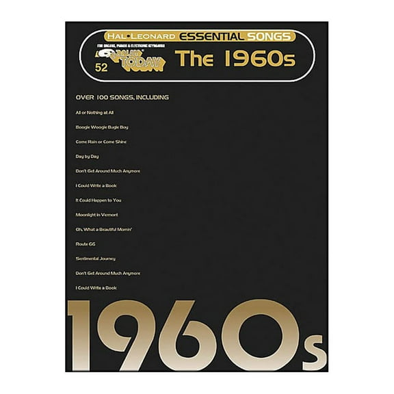 Hal Leonard Essential Songs - The 1960's E-Z Play 52