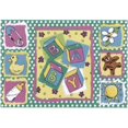 thumbnail image 1 of LA Rug JR-TSC-189 3958 Jade Reynolds Collection Building Blocks Rug - 39 x 58 Inch, 1 of 1