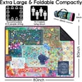 thumbnail image 6 of Conpaxye 80" x 80" Boho Flowers Picnic Blanket for 8 Adults, 6 of 6