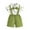 Green, variant on YOUSNH Clothing Set Easter Set for Baby and Toddler Boys with Cartoon Rabbit Print on Short Sleeved Collared Jumpsuit and Suspenders Overalls Outfit for Boys Green 3-6 Months