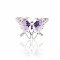 thumbnail image 1 of Bohemia Butterfly Brooch Scarf Buckle Bouquet Luxury Colorful Rhinestone Scarf Clip For Women Boho Christmas Xmas Jewelry Brooch, 1 of 4
